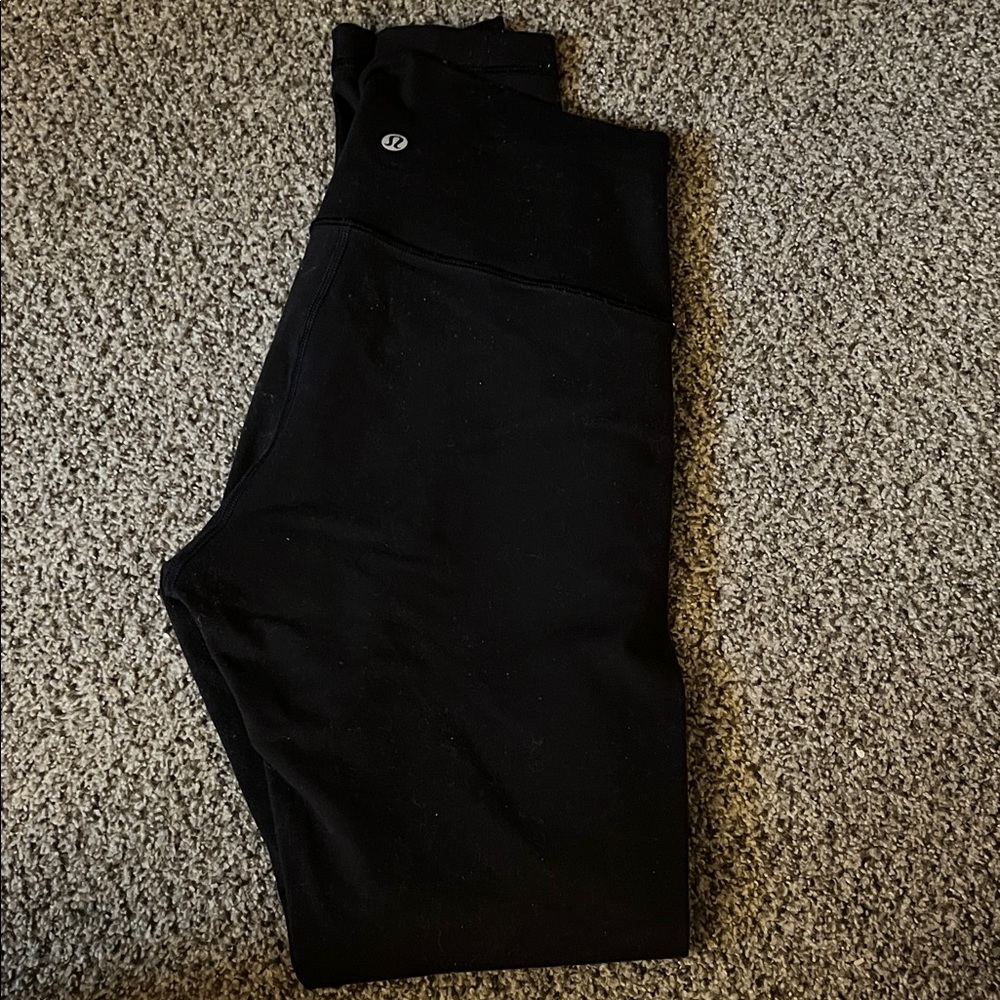 Black Wunder Under Lululemon Leggings